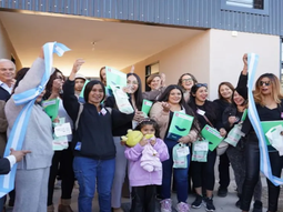 El acto de la entrega de las viviendas en barrio San Lorenzo. El acto de la entrega de las viviendas en barrio San Lorenzo.