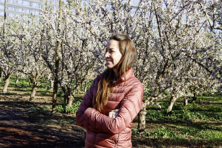 Helena, la diseñadora que apostó a Canelo. Foto: Anahí Cárdena Helena, la diseñadora que apostó a Canelo. Foto: Anahí Cárdena