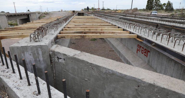 La obra de ampliación de la Ruta 22 hasta Arroyito.
