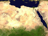 El proyecto de la Gran Muralla Verde recorre 8.000 kilómetros de África y une a once países desde el Atlántico hasta el Mar Rojo (NASA)