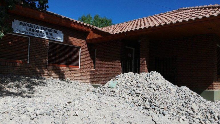 Por obras, aún no empiezan las clases en la Escuela Especial Laboral 2