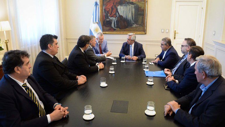 El presidente Alberto Fernández recibió a los gobernadores de Catamarca y San Juan