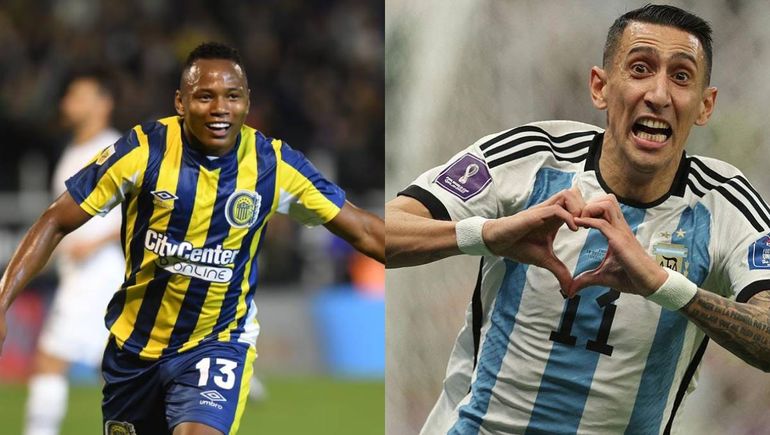 Campaz contó que sintió al enterarse que jugarán con Di Maria en Central