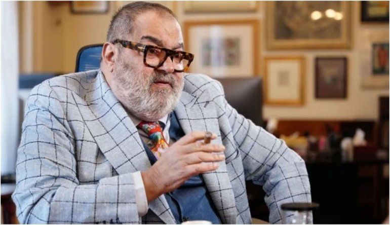 El periodista Jorge Lanata está internado en el Hospital Italiano.