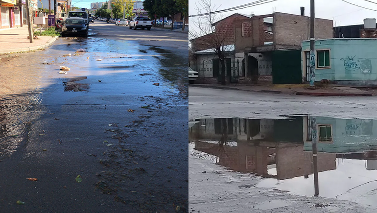 El robo de las bocas de tormenta causó las inundaciones en el oeste neuquino
