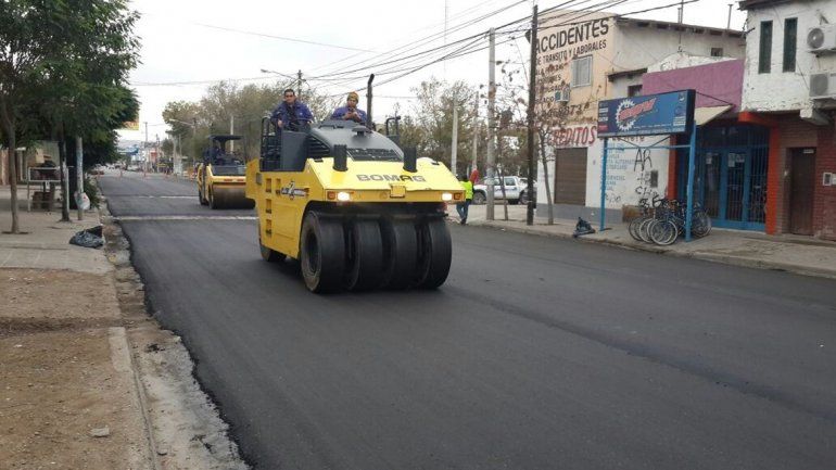 Las calles pavimentadas son una de las obras públicas más demandadas por los vecinos de la ciudad.