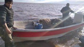 Dos argentinos intentaron entrar en lancha a Uruguay