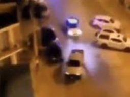 Persecución policial con disparos en Comodoro Rivadavia. Persecución policial con disparos en Comodoro Rivadavia.