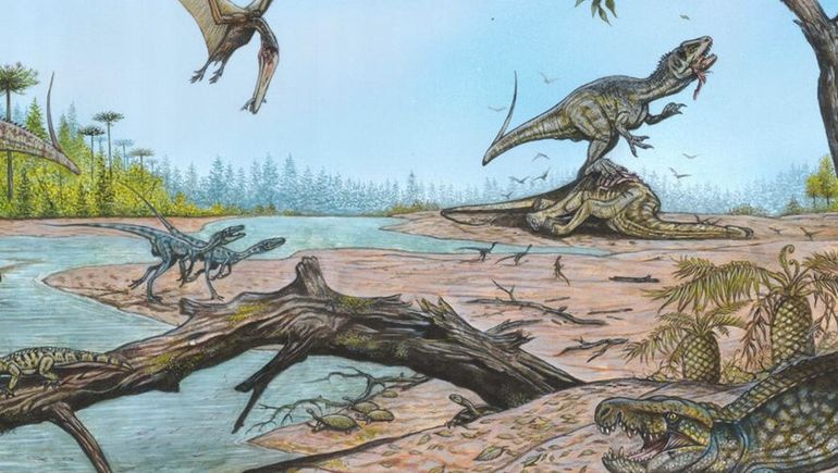 Los reptiles que sobrevolaban Picún Leufú hace millones de años