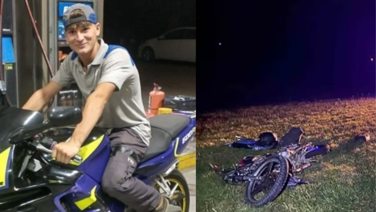 El joven motociclista murió en las últimas horas en Monte Hermoso