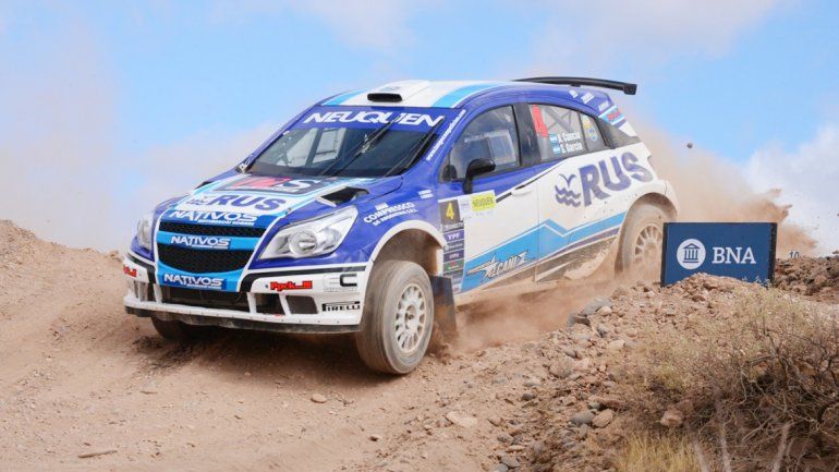 El Piloto de Plaza Huincul finalizó cuarto en el primer día del Nacional.