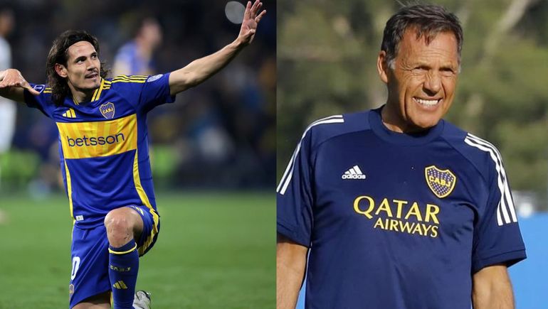 Cavani reveló cómo es el DT Miguel Russo en la intimidad de Boca