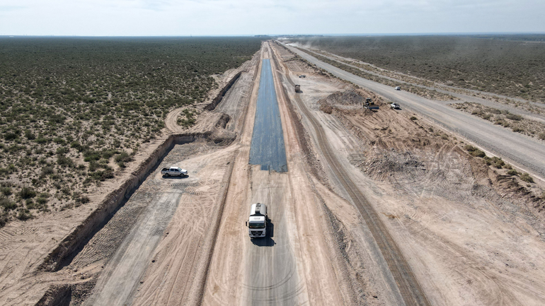 Quieren asfaltar las rutas de Vaca Muerta con residuos petroleros