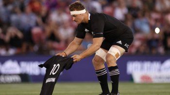 Los All Blacks rindieron homenaje a Diego. Los All Blacks rindieron homenaje a Diego.