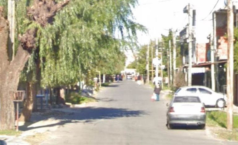 La cuadra de la localidad bonaerense de Ingeniero Budge donde dos delincuentes asesinaroon al policía. La cuadra de la localidad bonaerense de Ingeniero Budge donde dos delincuentes asesinaroon al policía.