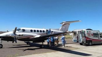 reactivaron vuelos sanitarios en neuquen: un nino y una mujer con un shock post cesarea, los primeros casos reactivaron vuelos sanitarios en neuquen: un nino y una mujer con un shock post cesarea, los primeros casos