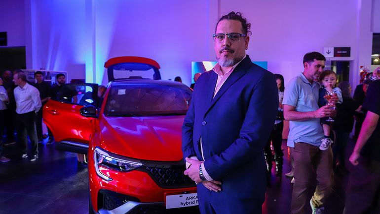 Alejandro Santi, gerente de Renault Kumenia. Alejandro Santi, gerente de Renault Kumenia.