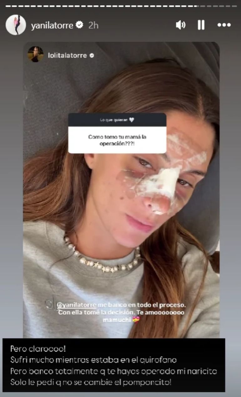 El mensaje de Yanina Latorre El mensaje de Yanina Latorre