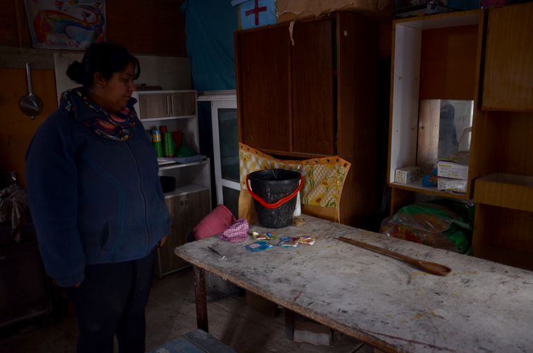 Desde el lunes, en el comedor se encuentran sin poder cocinar. Desde el lunes, en el comedor se encuentran sin poder cocinar.