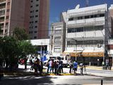 La explosión ocurrió en calle Carlos H Rodríguez, a pocos metros de Avenida Argentina