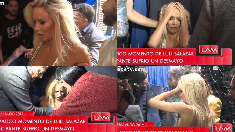 El anticipo del falso desmayo de Luciana Salazar en Showmatch