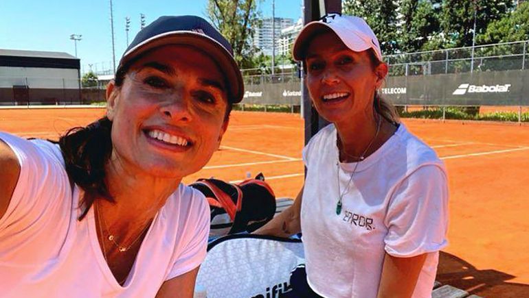 Gabriela Sabatini vuelve al tenis a 26 años de su retiro