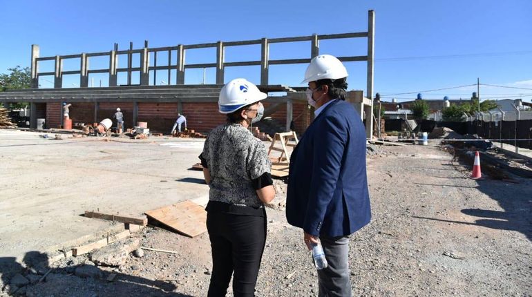 Avanzan las obras y el polideportivo del oeste estará listo en junio