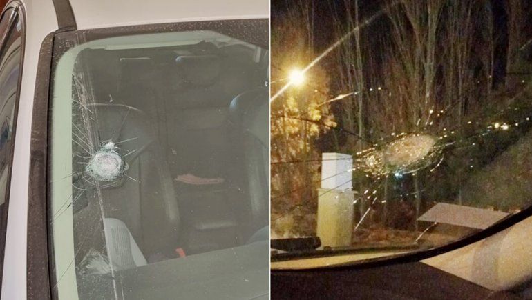 Preocupación por ataque a piedrazos a los autos en Ruta 7