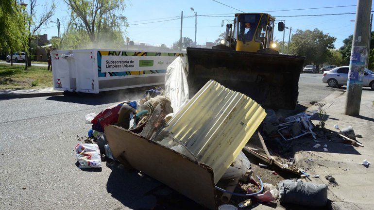 Levantaron menos basura en el barrio Don Bosco III