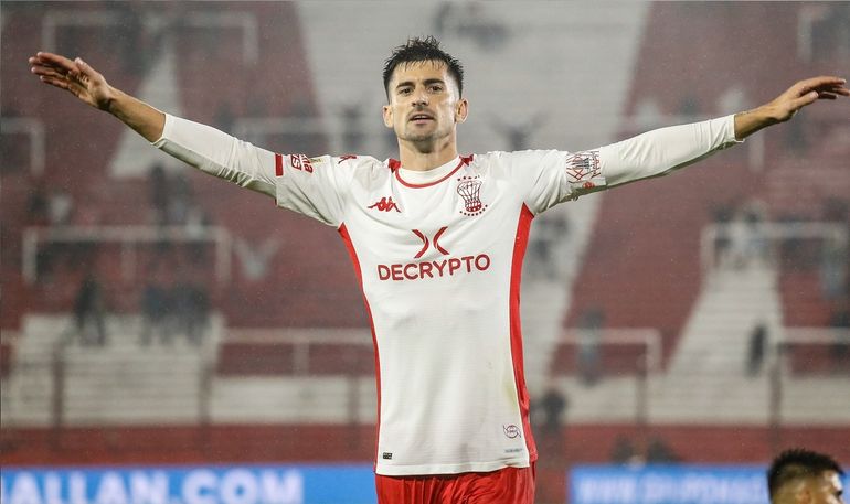 Ignacio Pussetto vive un muy buen momento en Huracán. 