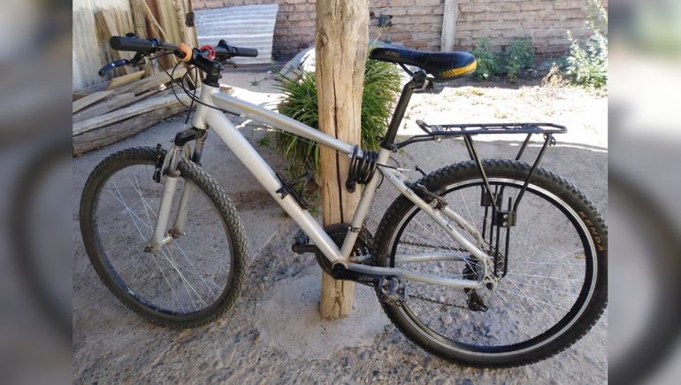 Santa Genoveva: a plena luz del día, le robaron la bicicleta de la puerta de su casa
