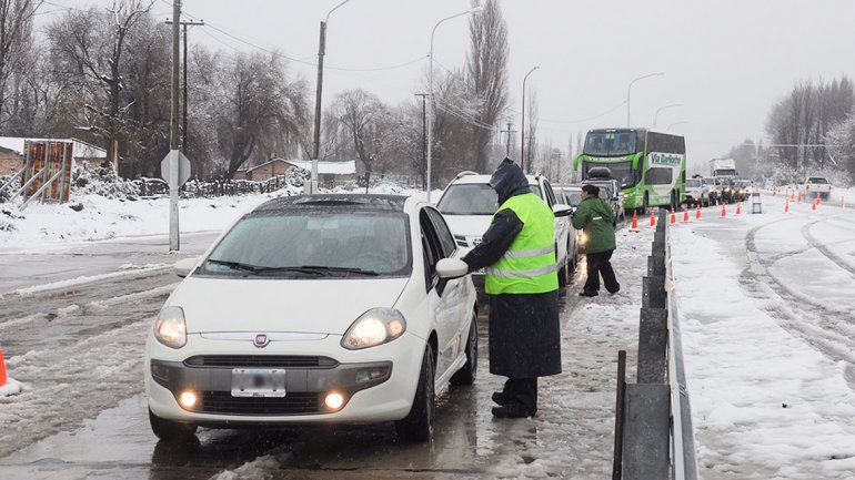 Reforzaron los operativos por las intensas nevadas