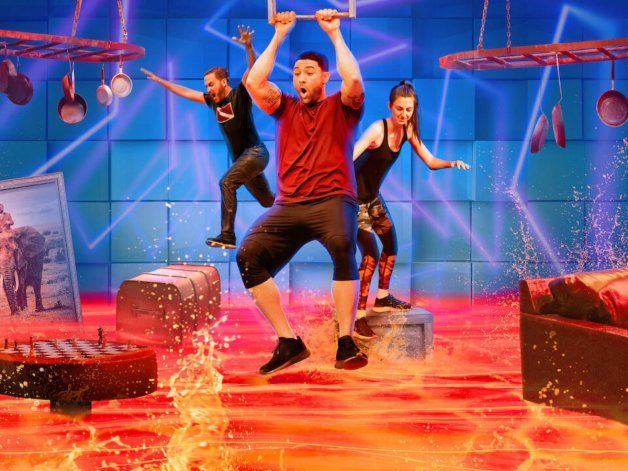 Floor is Lava el popular reality show de Netflix