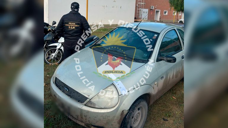 El vehículo fue secuestrado en medio de un operativo en Vista Alegre