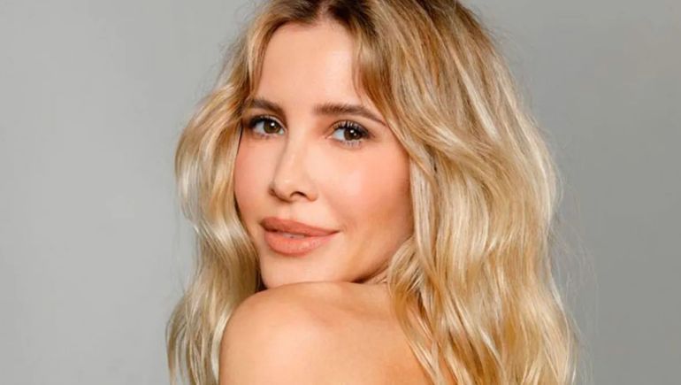 Guillermina Valdés posó junto a sus hijos por el día de la madre.