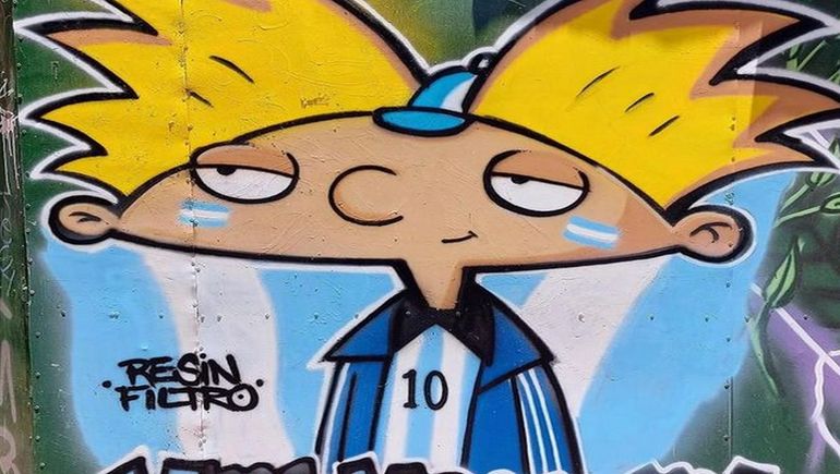 El creador de Oye Arnold mostró su amor por Argentina