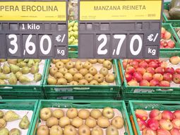 Los precios de las frutas en España se mantienen firmes.