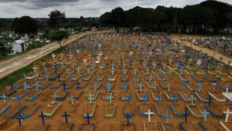Brasil registró un nuevo récord con más de 2800 fallecidos