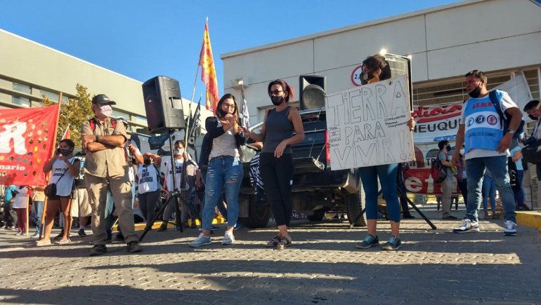 Organizaciones sociales se manifestaron en la Legislatura