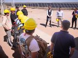 Estudiantes de San Patricio del Chañar visitaron el parque solar de Cutral Co