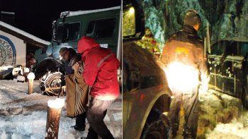 Rescataron a turistas varados, entre ellos a uno de 93 años. Rescataron a turistas varados, entre ellos a uno de 93 años.