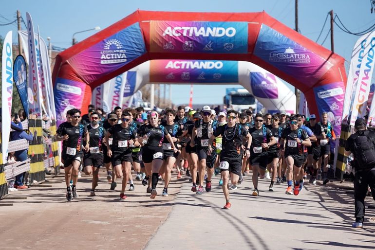 Más de 2 mil corredores participaron del Activando en Rincón de los Sauces