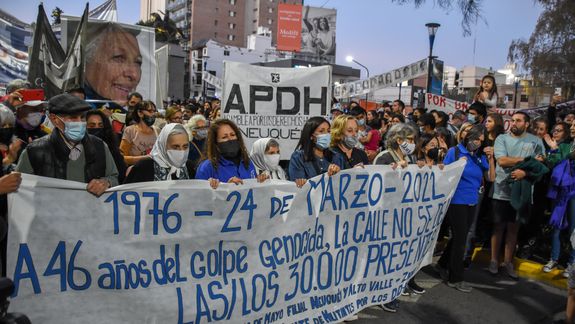 El Nunca Más volvió a gritarse fuerte en Neuquén