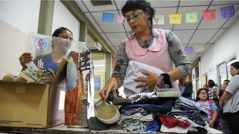 Directora de la escuela 347 de Cuenca XV: Vienen muchos chicos en ojotas