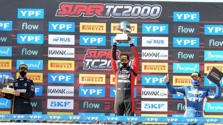 Rossi, Pernia y Canapino, el podio del Súper TC2000 en La Pampa