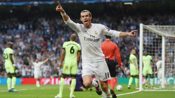 El festejo por el gol de Bale que metió al Real en una nueva definición.&nbsp;