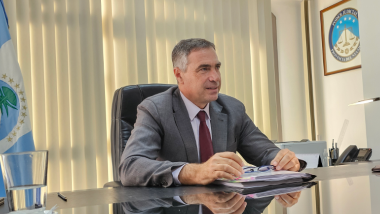 Gustavo Mazieres seguirá como presidente del Tribiunal Superior de Justicia de Neuquén