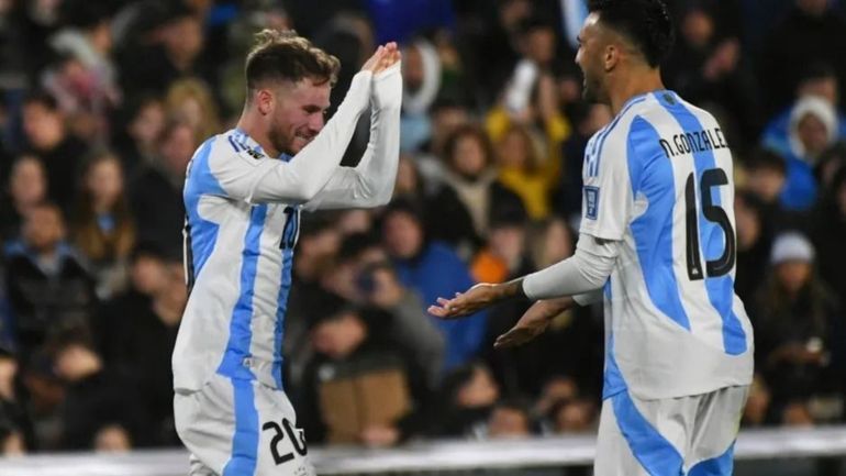 Nico González y Alexis Mac Allister Nico González y Alexis Mac Allister