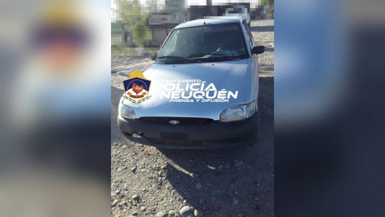 Recuperan un auto robado dos días antes en el Bajo neuquino