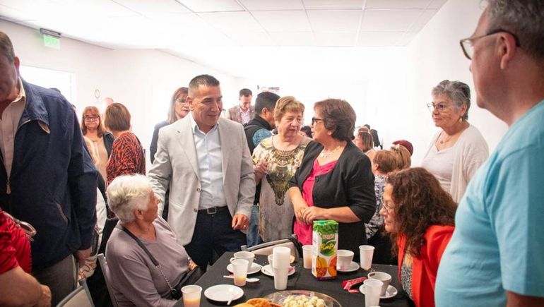 Ramón Rioseco realizó los anuncios para la tercera edad en Cutral Co